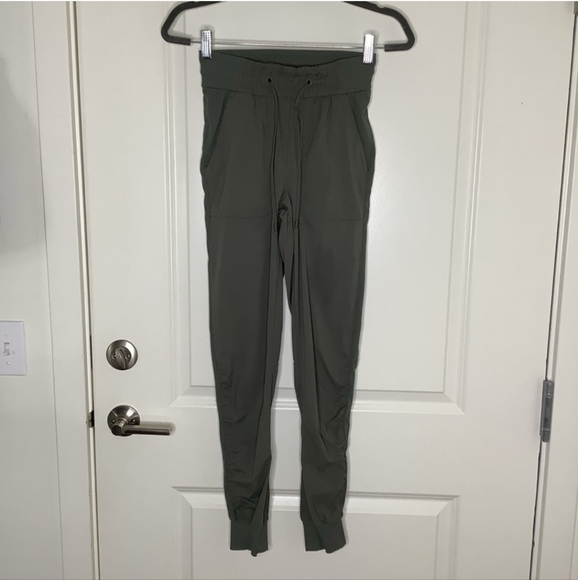 Lululemon Olive Green Beyond the Studio High Rise Swift Jogger Pants - Picture 5 of 10